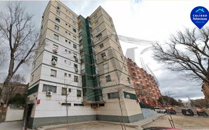 Exterior view of Flat for sale in  Madrid Capital  with Heating, Parquet flooring and Terrace