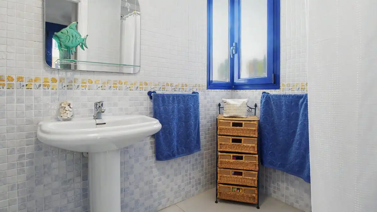 Baño de Apartamento en venta en Dénia con Aire acondicionado, Calefacción y Jardín privado