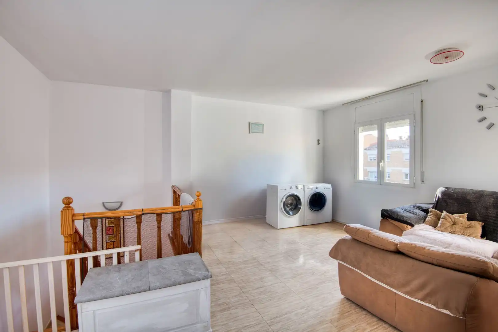 Sala de estar de Casa adosada en venta en Santa Cristina d'Aro con Calefacción, Jardín privado y Terraza