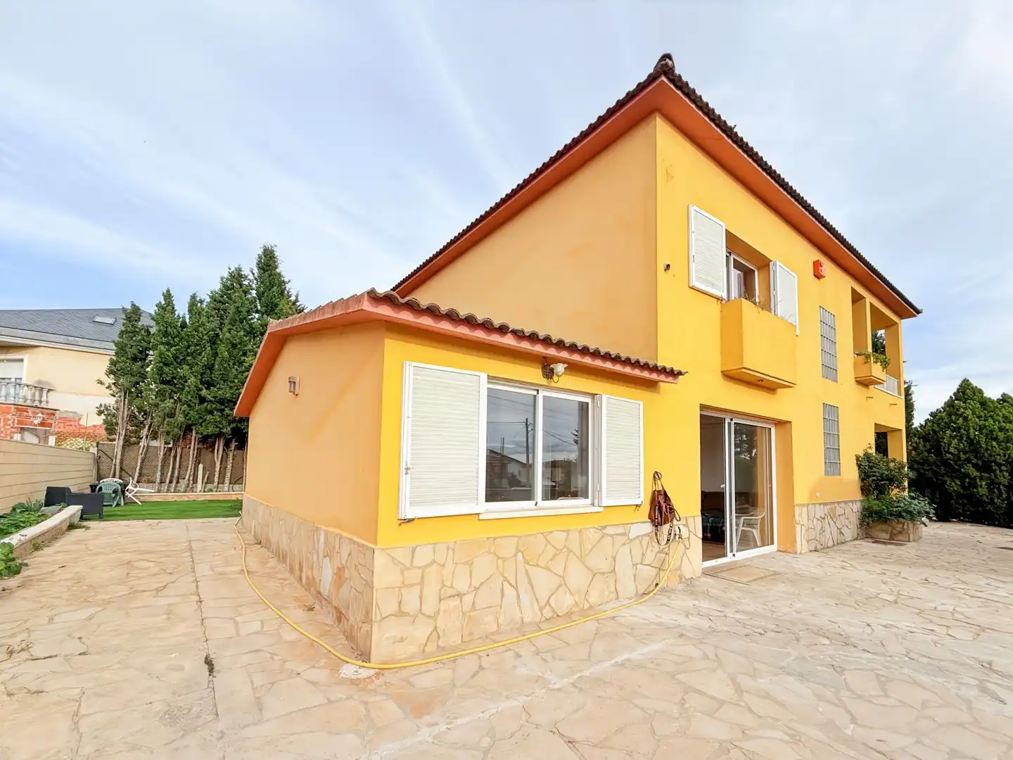 Vista exterior de Casa o xalet en venda en Piera amb Calefacció, Terrassa i Piscina