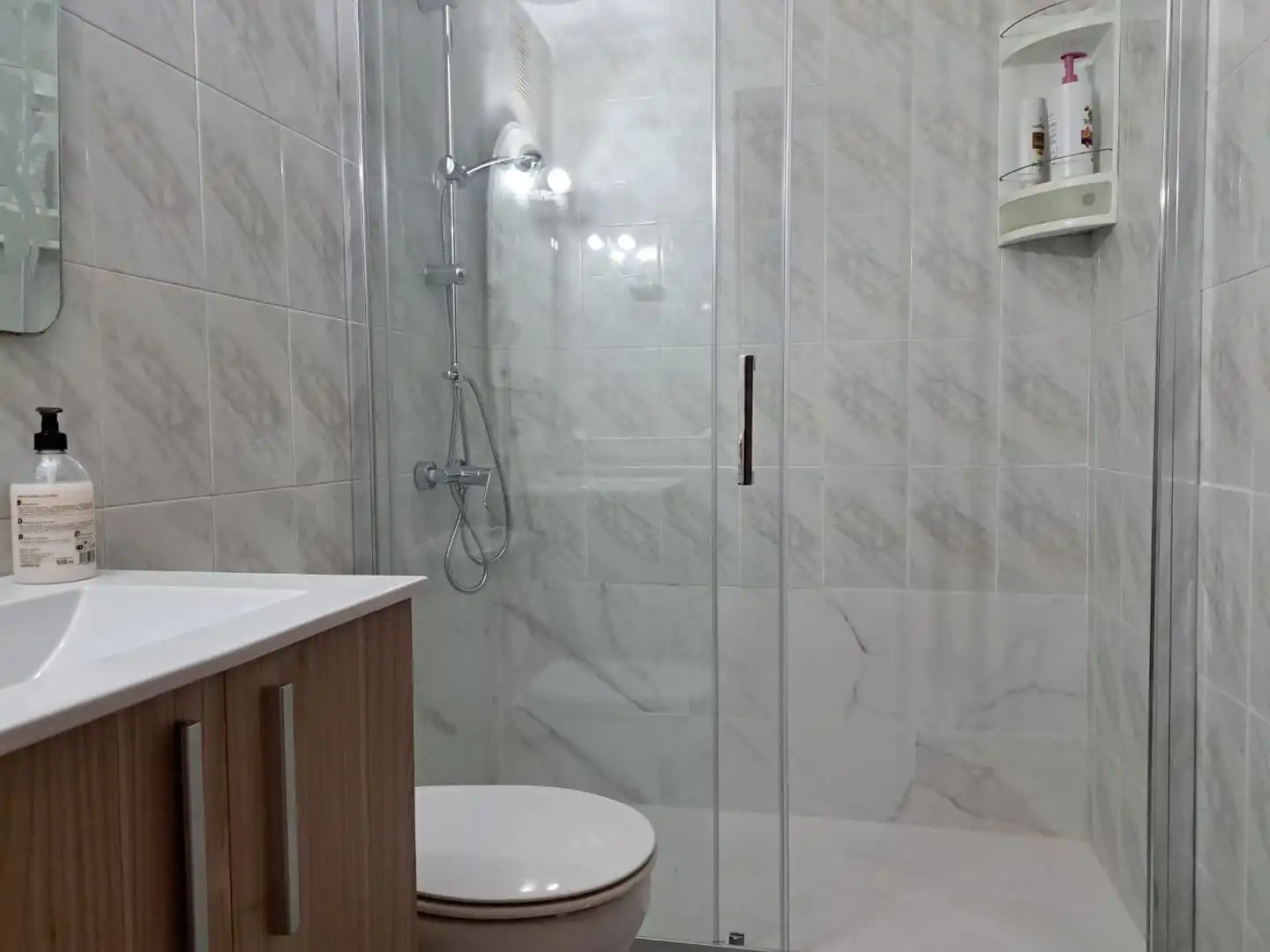 Badezimmer von Wohnung zur untervermieten in Cartagena mit Möbliert, Ofen und Waschmaschine
