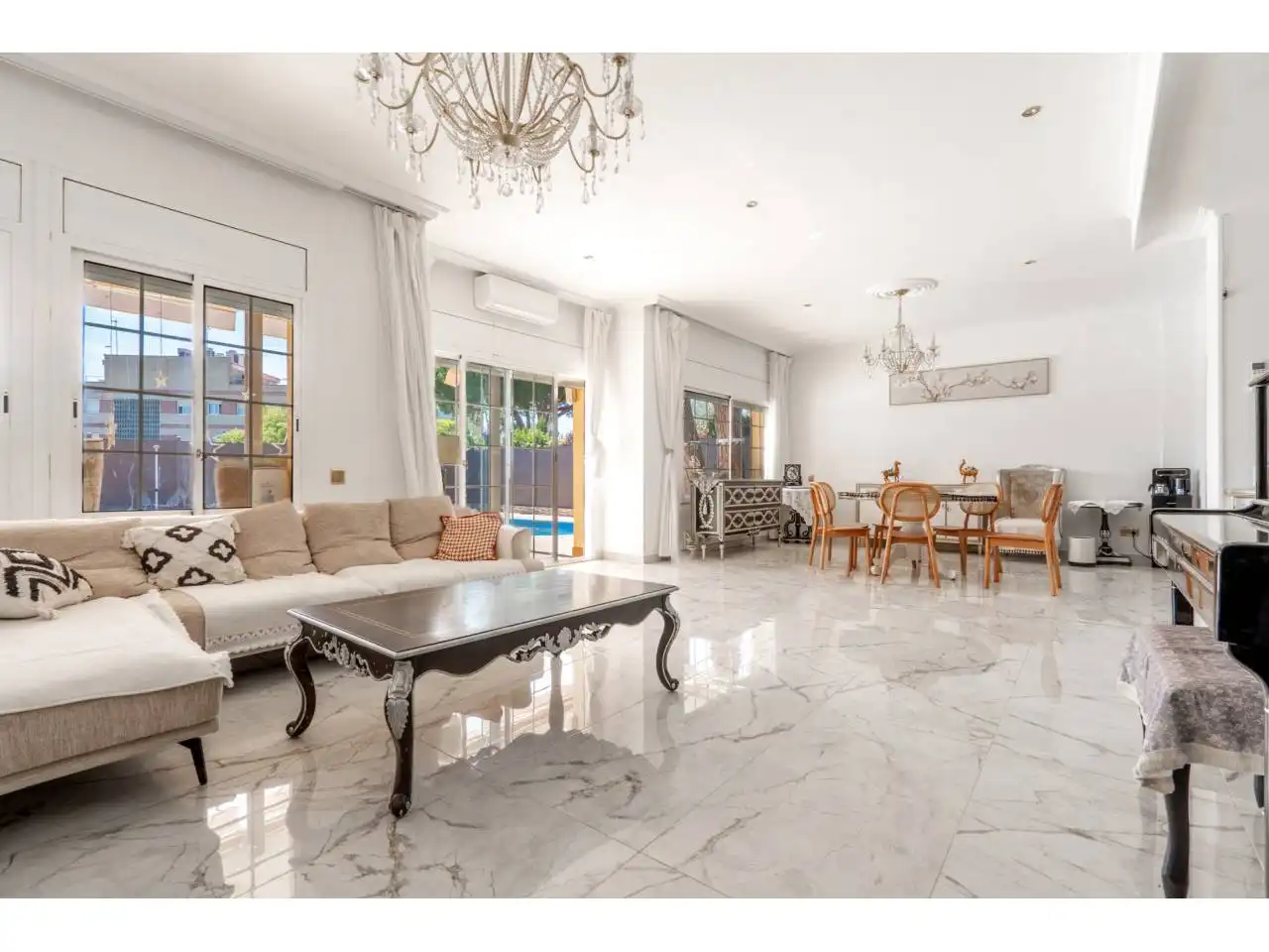 Living room of Houses for sale in Cabrils, Barcelona