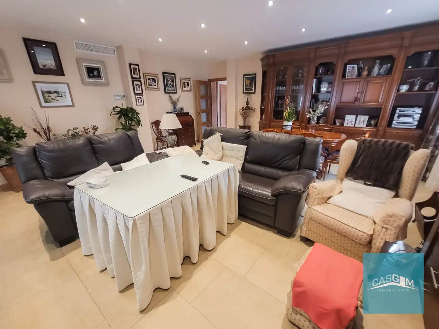 Living room of Houses for sale in Aljaraque  with Air Conditioner, Heating and Private garden