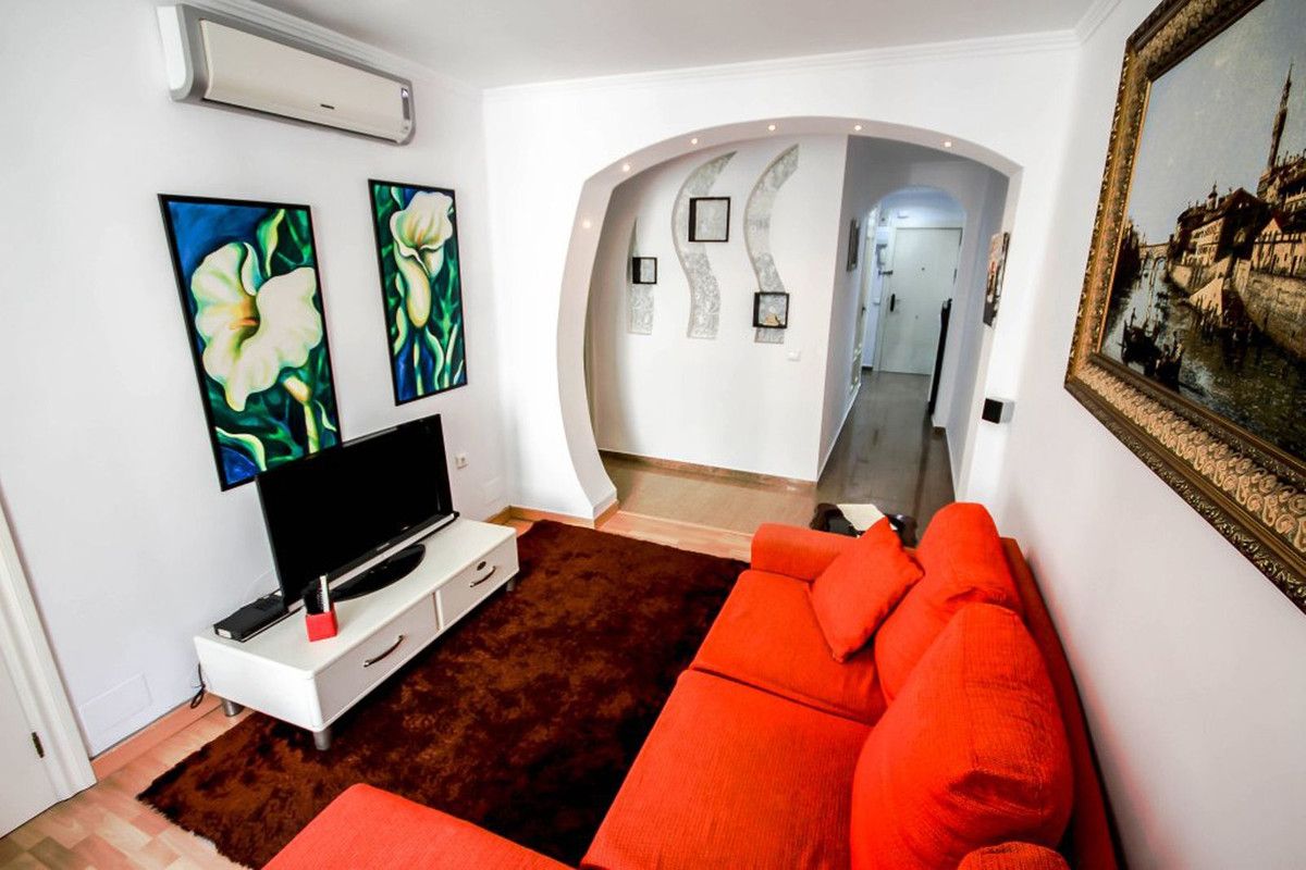 Sala d'estar de Apartament en venda en Málaga Capital amb Aire condicionat i Jacuzzi