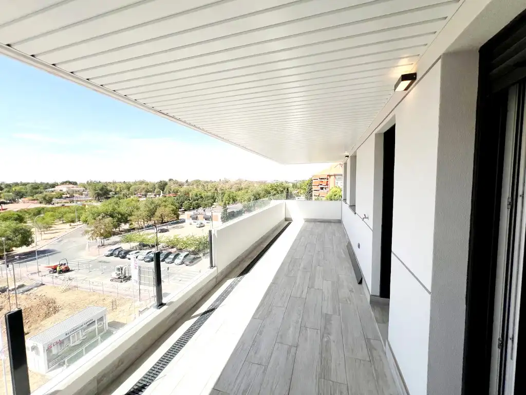 Terraza de Piso de alquiler en Alcalá de Henares con Terraza, Trastero y Domótica