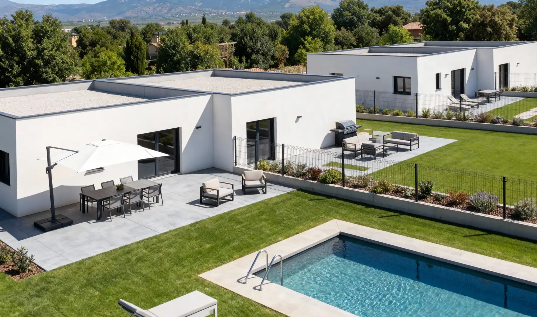 Terraza de Casa adosada en venta en El Espinar con Calefacción, Jardín privado y Terraza