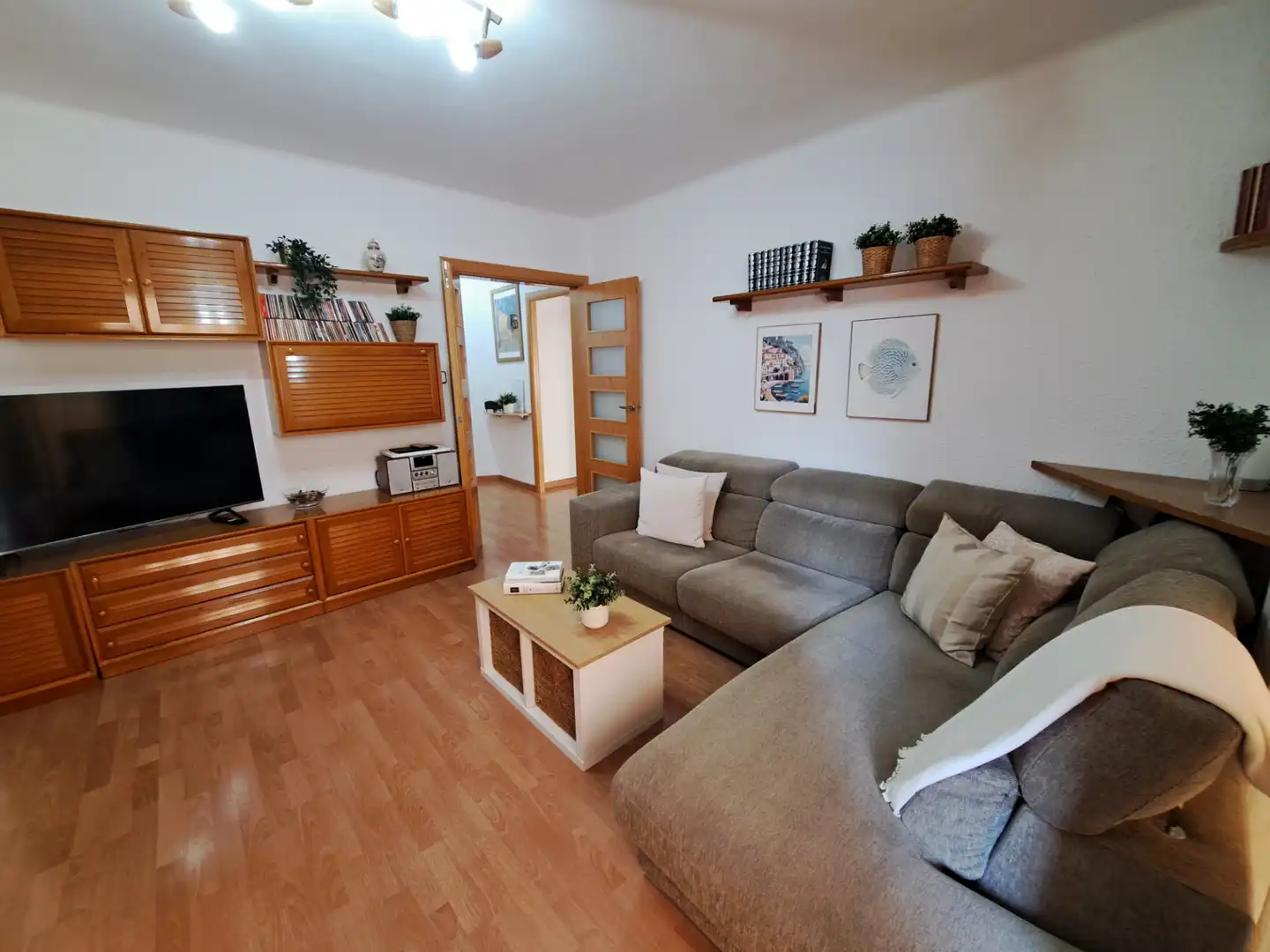 Living room of Flat for sale in Els Molins