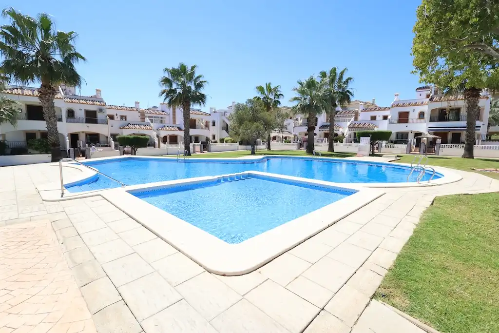 Swimming pool of Apartments for sale in Orihuela  with Air Conditioner, Heating and Terrace