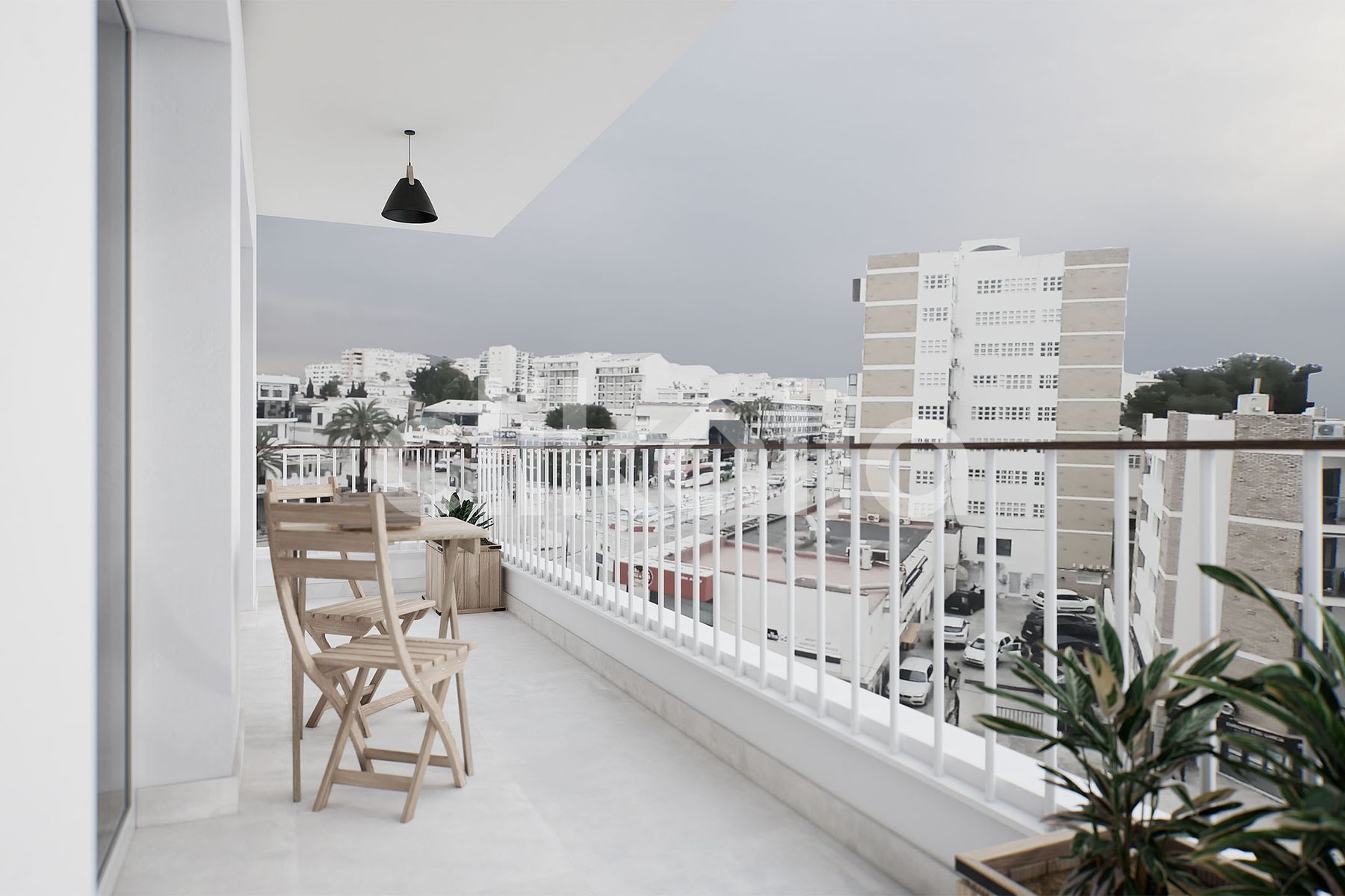 Terrace of Flat for sale in Benalmádena  with Air Conditioner, Terrace and Swimming Pool