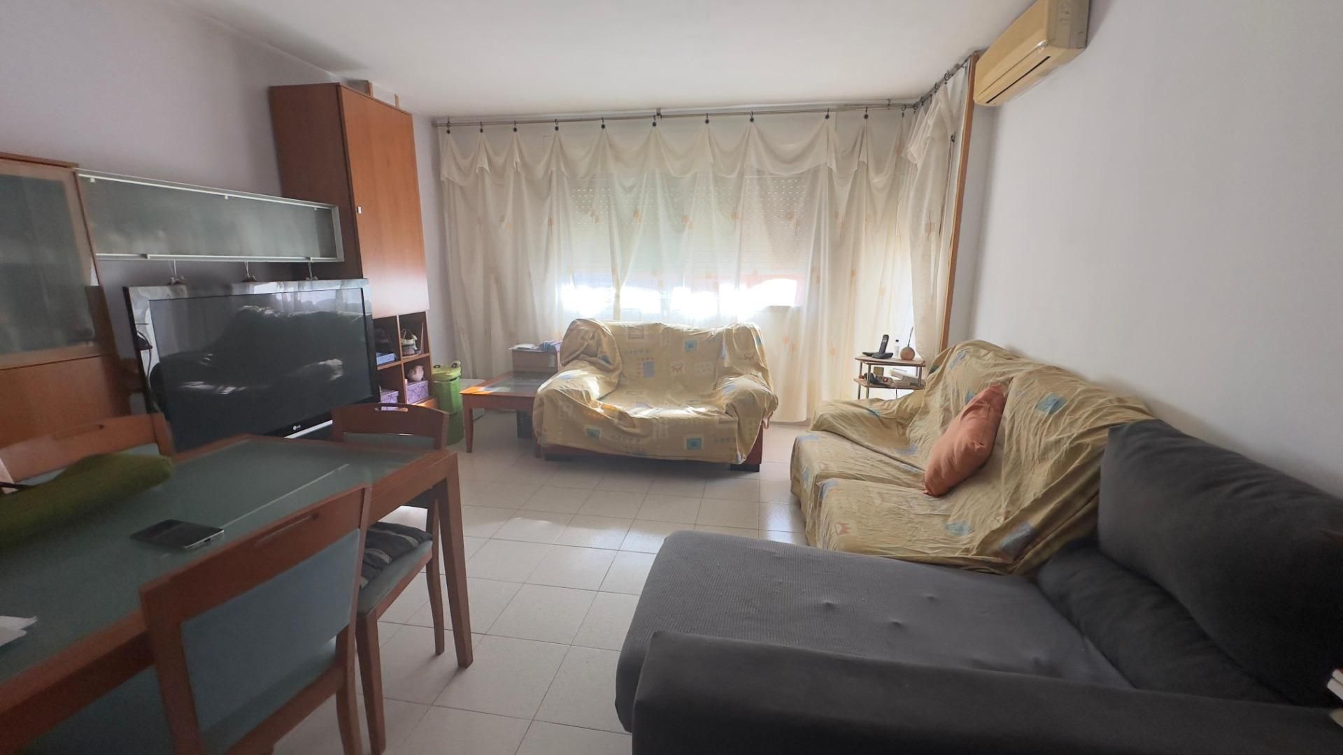 Living room of Flat for sale in  Lleida Capital  with Heating, Terrace and Balcony