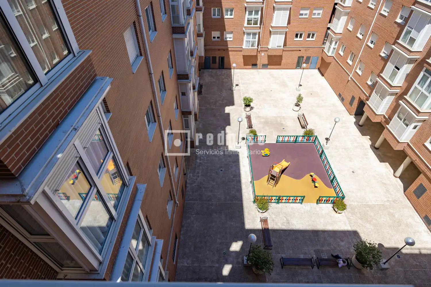 Terrace of Flat for sale in Madrid  with Air Conditioner, Heating and Private garden