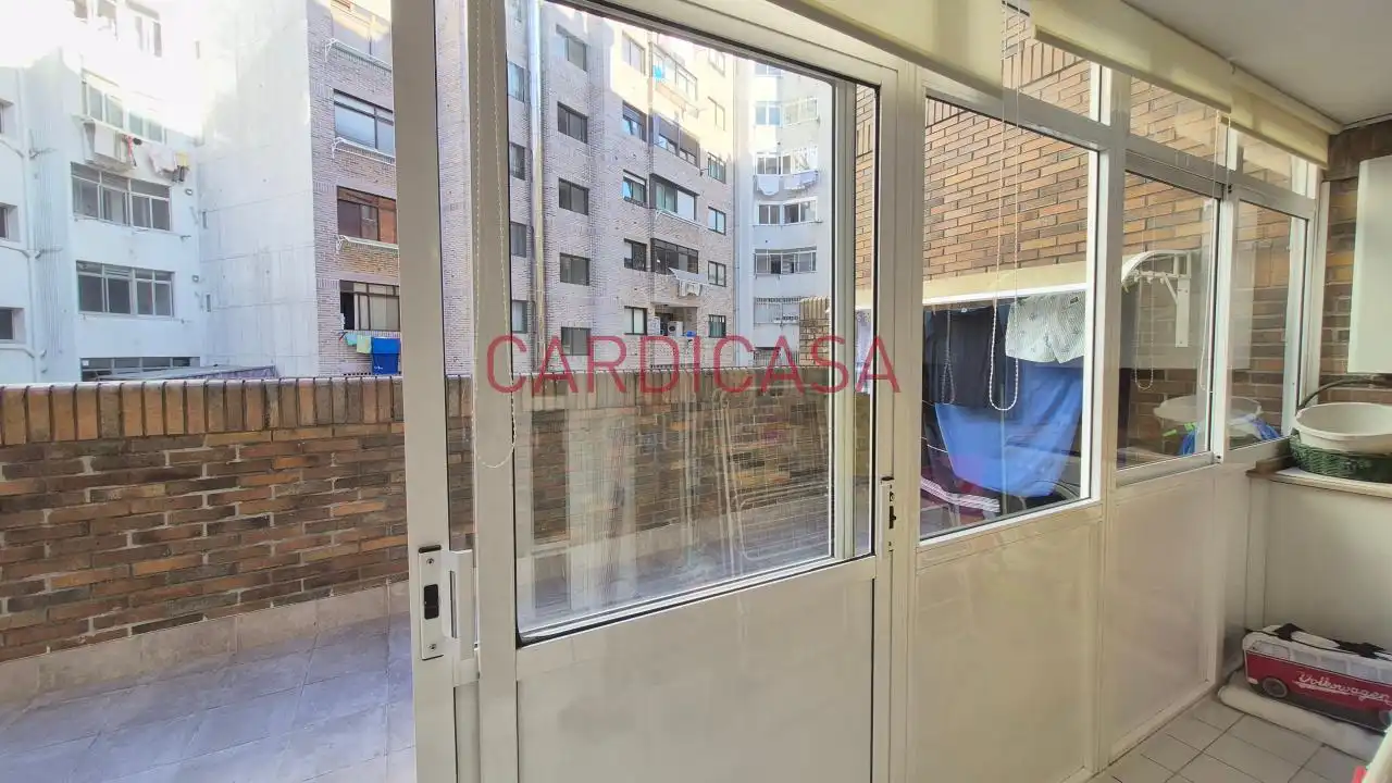 Balcony of Flat for rent in Vigo   with Heating, Parquet flooring and Terrace