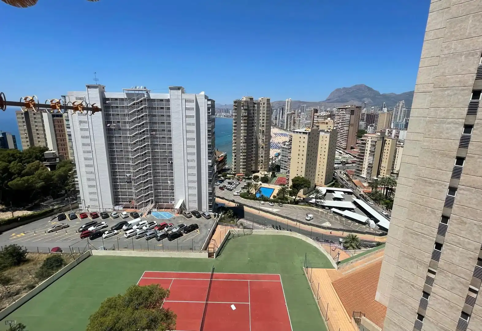 Vista exterior de Apartamento en venta en Benidorm con Aire acondicionado, Calefacción y Amueblado