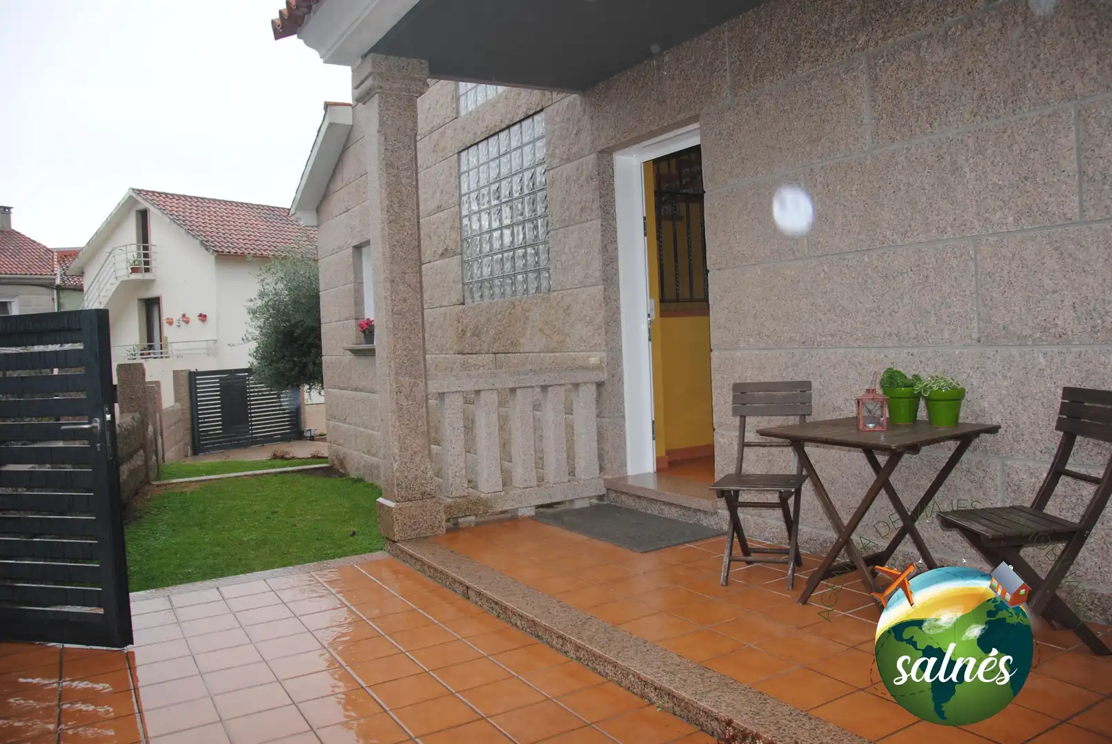 Garden of Houses for rent in Sanxenxo  with Private garden, Terrace and Furnished