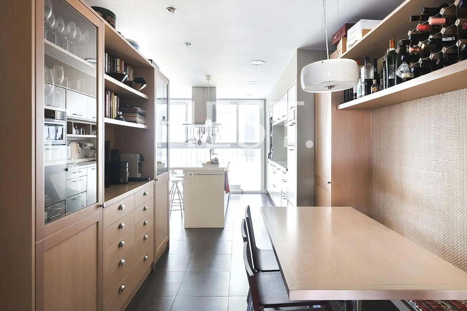 Cocina de Piso en venta en Barcelona con Aire acondicionado, Calefacción y Jardín privado