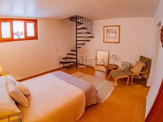 Bedroom of Flat for rent in La Orotava  with Private garden and Furnished