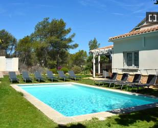 Swimming pool of Flat to rent in Olivella  with Air Conditioner, Heating and Furnished