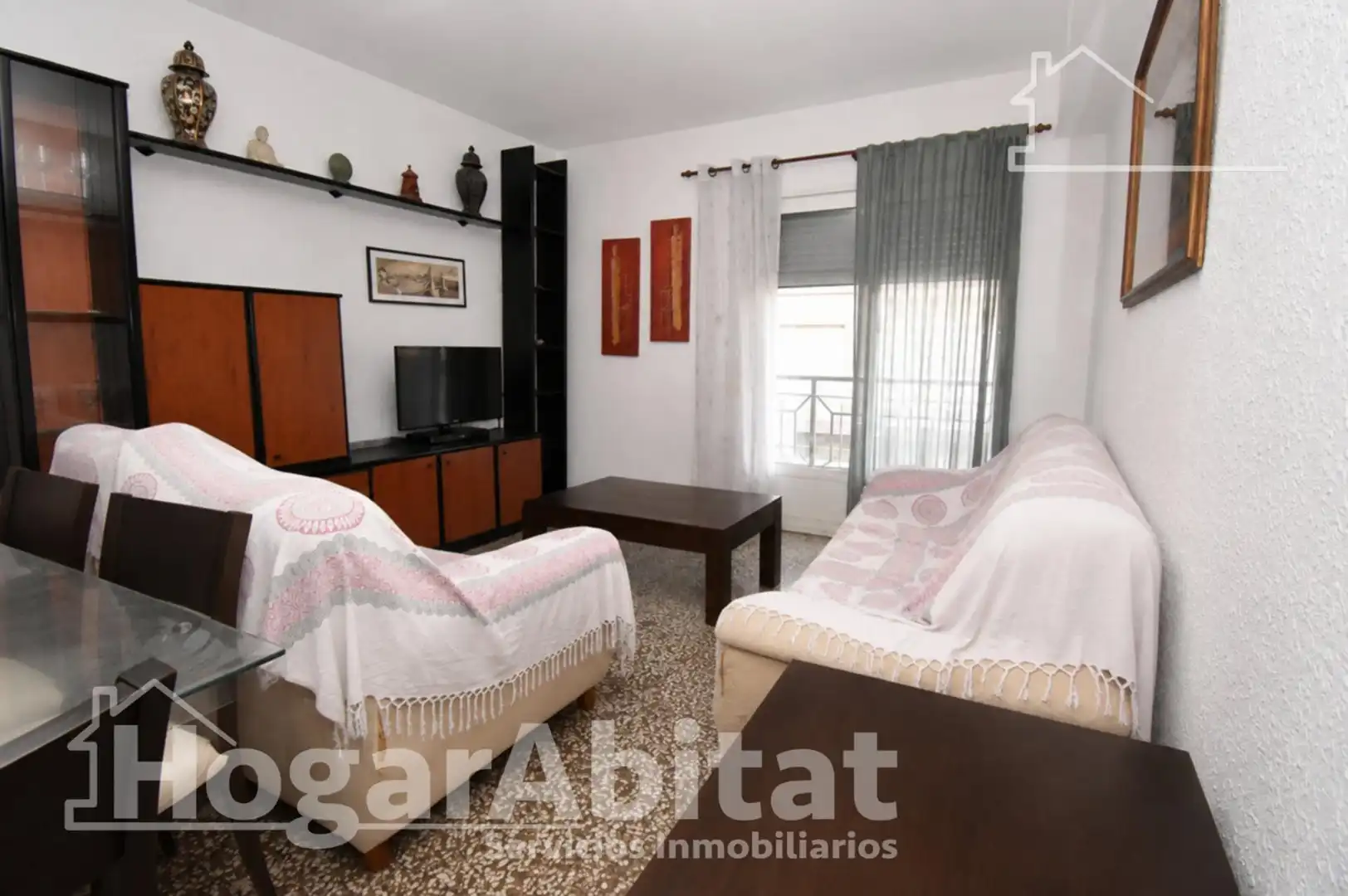 Sala de estar de Piso en venta en Valencia con Aire acondicionado, Calefacción y Terraza