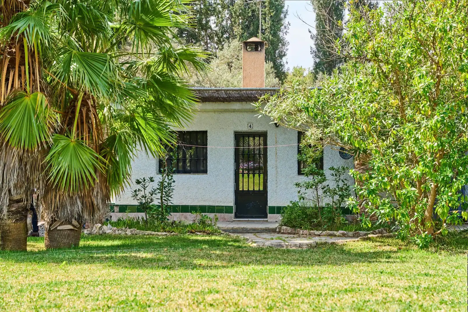 Vista exterior de Finca rústica en venda en Órgiva amb Jardí privat, Terrassa i Moblat