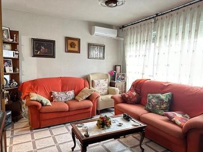 Living room of Flat for sale in  Madrid Capital  with Air Conditioner and Terrace