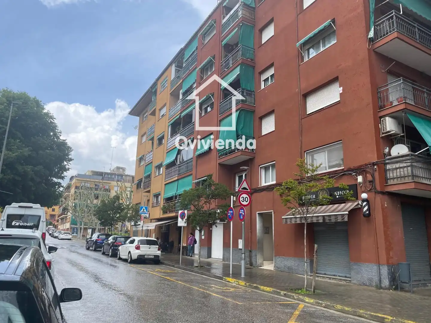 Vista exterior de Piso en venta en Canovelles