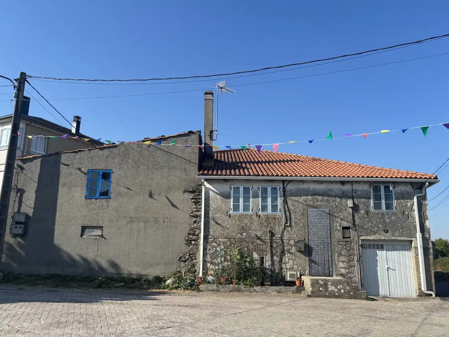 Vista exterior de Finca rústica en venda en Antas de Ulla