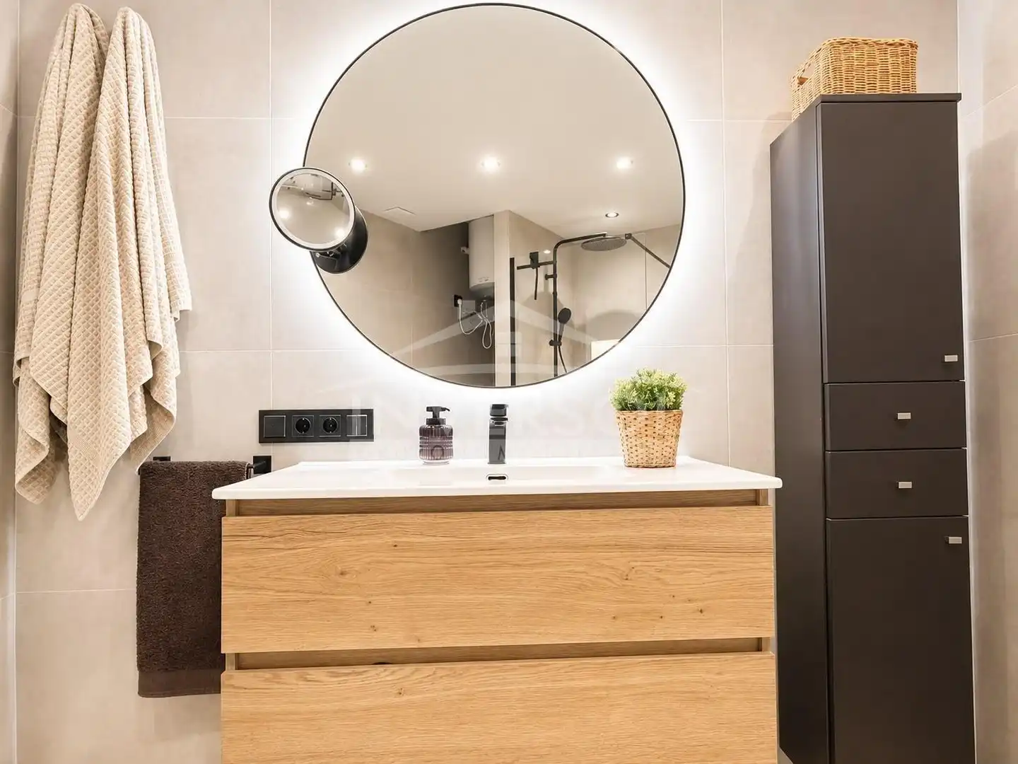 Badezimmer von Wohnung zum Verkauf in El Ejido mit Klimaanlage, Heizung und Terrasse