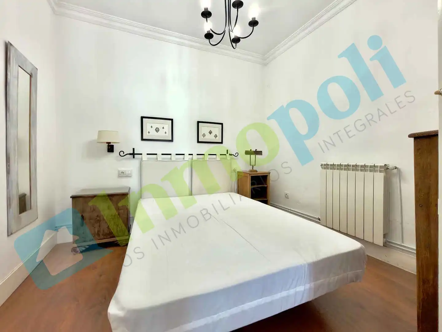 Bedroom of Flat for rent in Badajoz  with Air Conditioner, Heating and Furnished