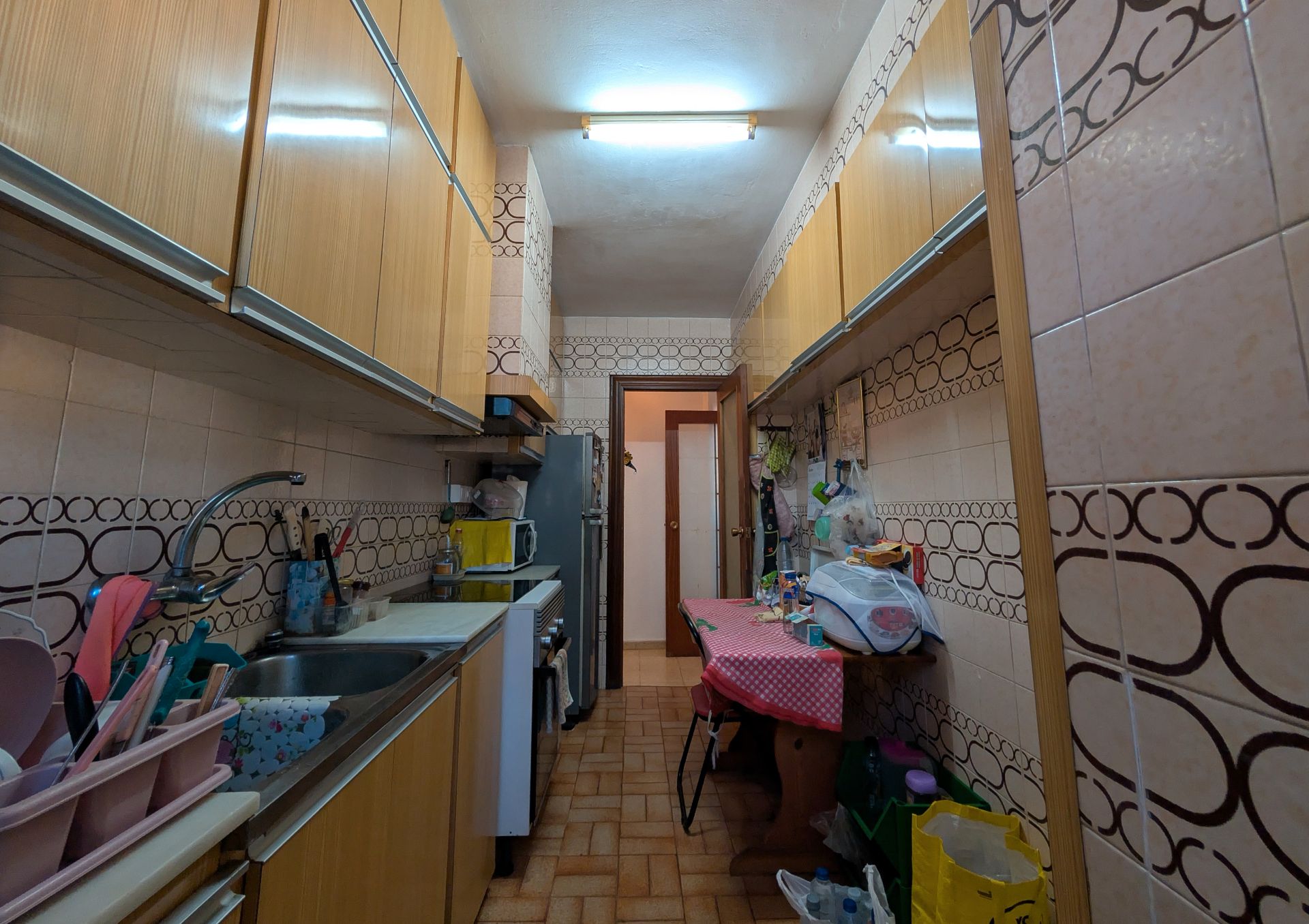 Kitchen of Flat for sale in Castellón de la Plana / Castelló de la Plana  with Air Conditioner, Heating and Furnished
