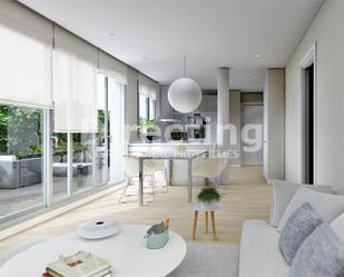 Sala d'estar de Àtic en venda en  Madrid Capital amb Aire condicionat, Terrassa i Traster