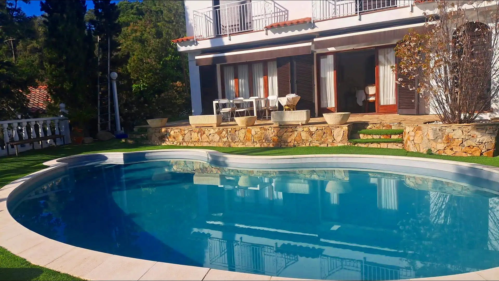 Piscina de Casa o xalet en venda en Lloret de Mar amb Jardí privat, Terrassa i Traster