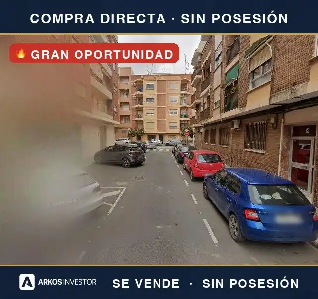 Vista exterior de Piso en venta en Moncada