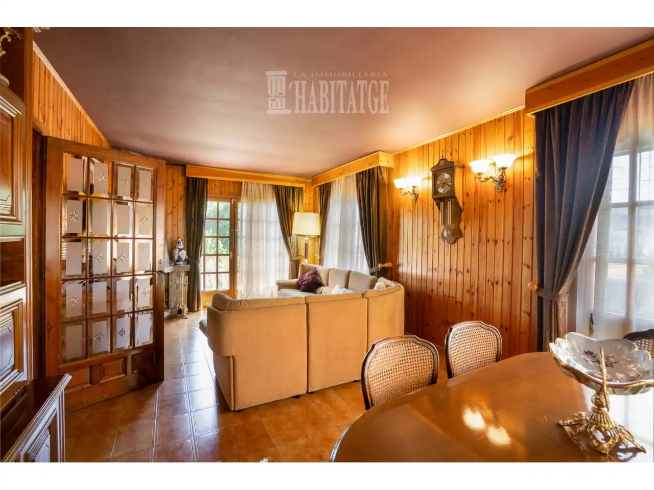 Sala d'estar de Casa o xalet en venda en Les Masies de Voltregà amb Calefacció i Jardí privat