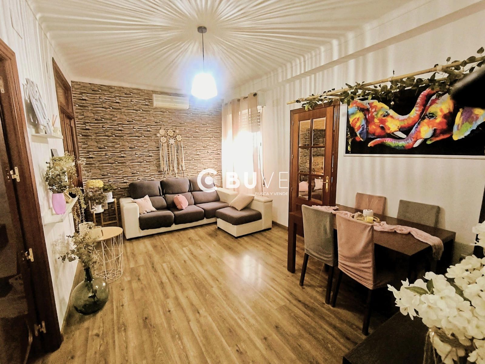 Sala de estar de Casa o chalet en venta en Torrecampo con Aire acondicionado y Calefacción