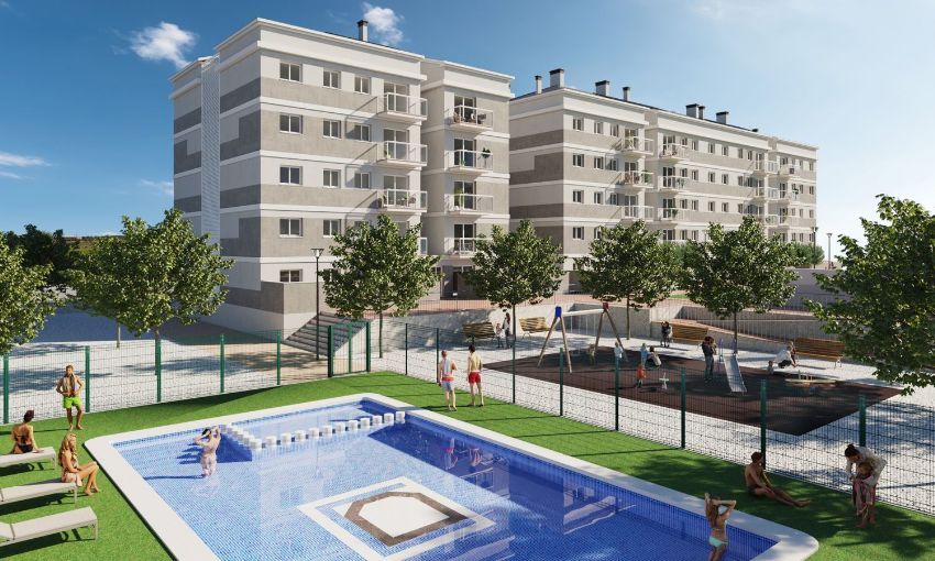 Exterior view of Flat for sale in Dolores  with Storage room and Swimming Pool