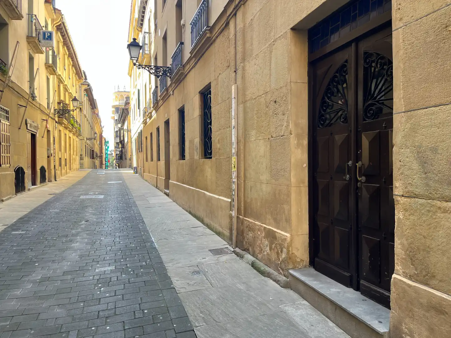 Vista exterior de Pis en venda en Donostia - San Sebastián  amb Calefacció, Parquet i Forn