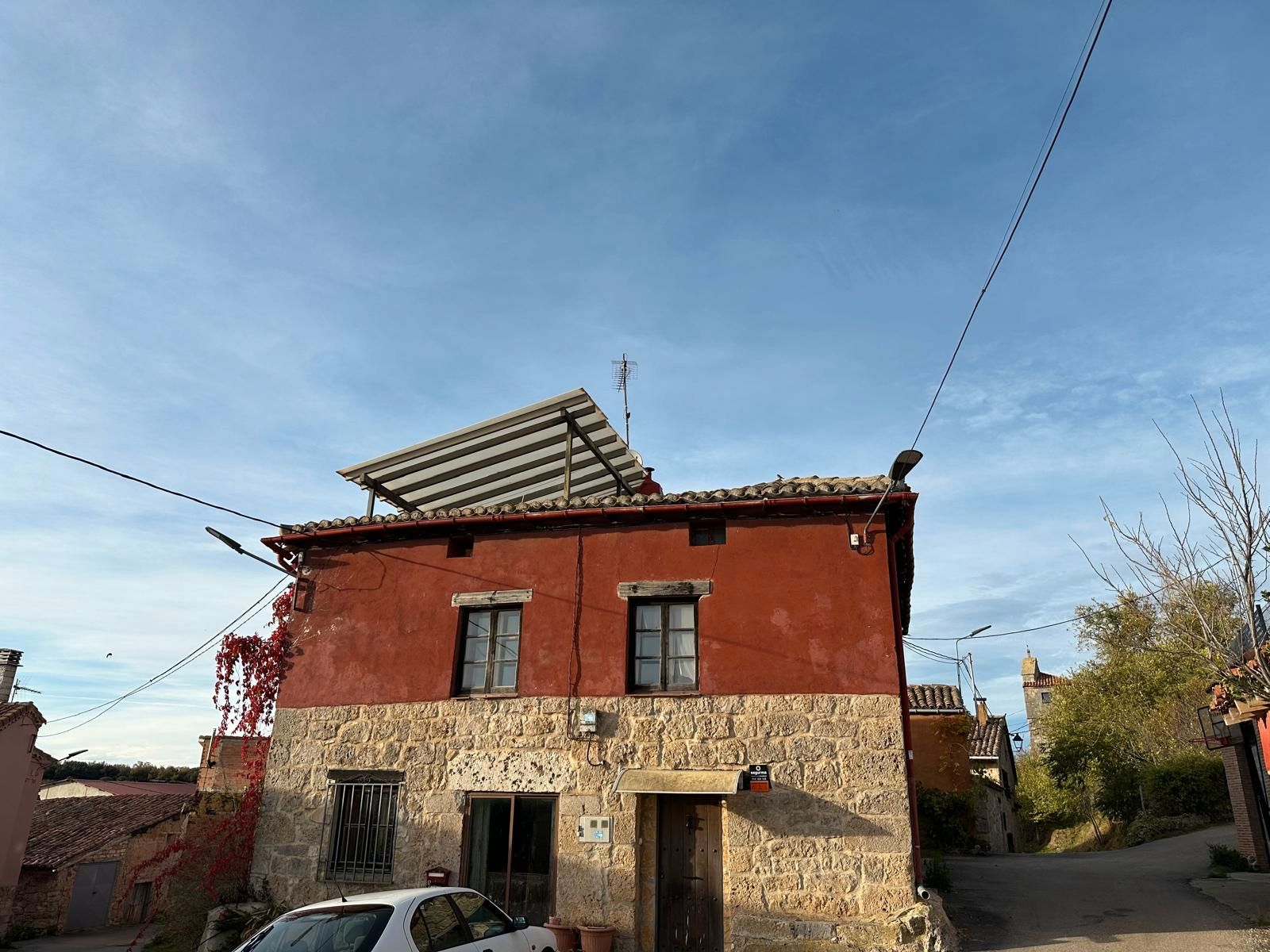 Exterior view of House or chalet for sale in Revillarruz  with Heating, Terrace and Storage room