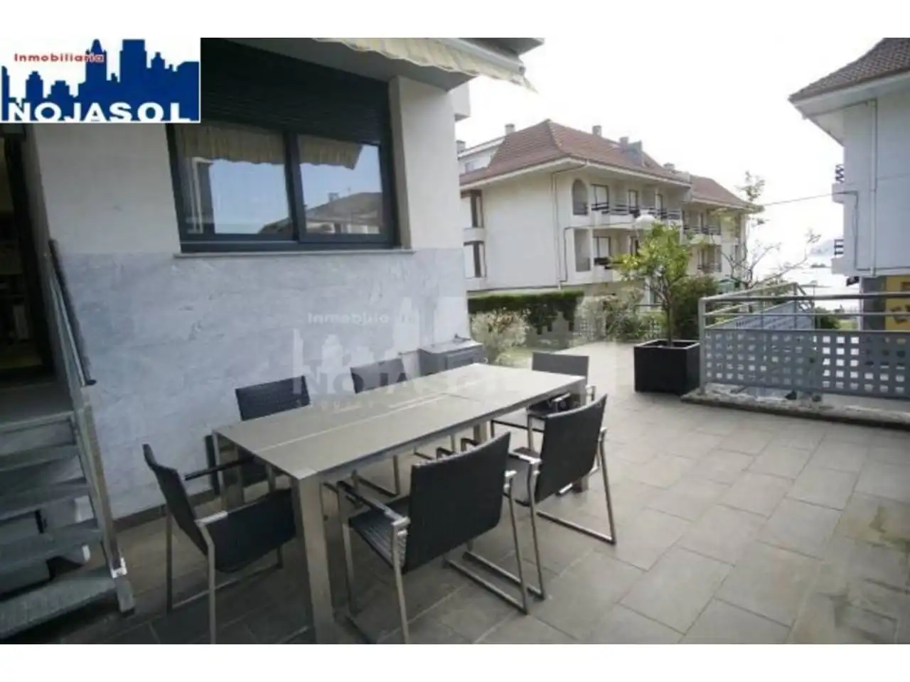 Terrasse von Wohnung zur Miete in Noja mit Heizung, Privatgarten und Terrasse