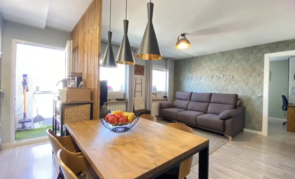 Living room of Flat for sale in Leganés  with Air Conditioner, Heating and Terrace