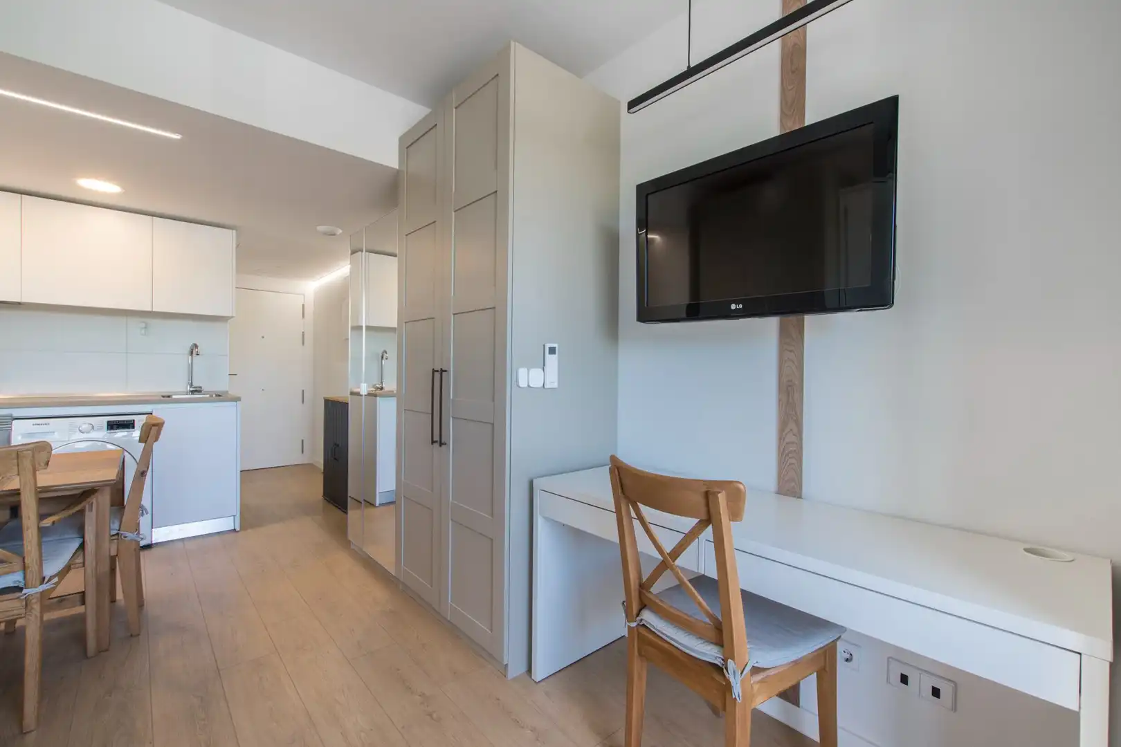 Dormitori de Loft de lloguer en San Sebastián de los Reyes amb Aire condicionat, Calefacció i Terrassa