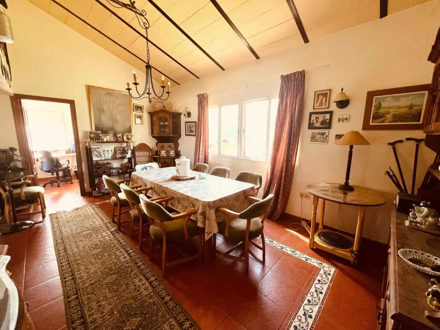 Comedor de Finca rústica en venta en Málaga con Terraza y Piscina