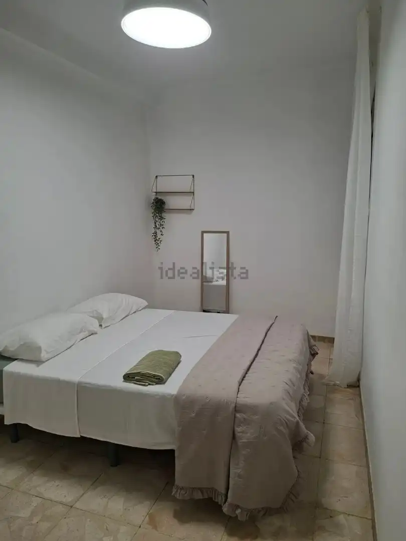 Schlafzimmer von Wohnung zur Miete in Málaga mit Klimaanlage, Möbliert und Ofen