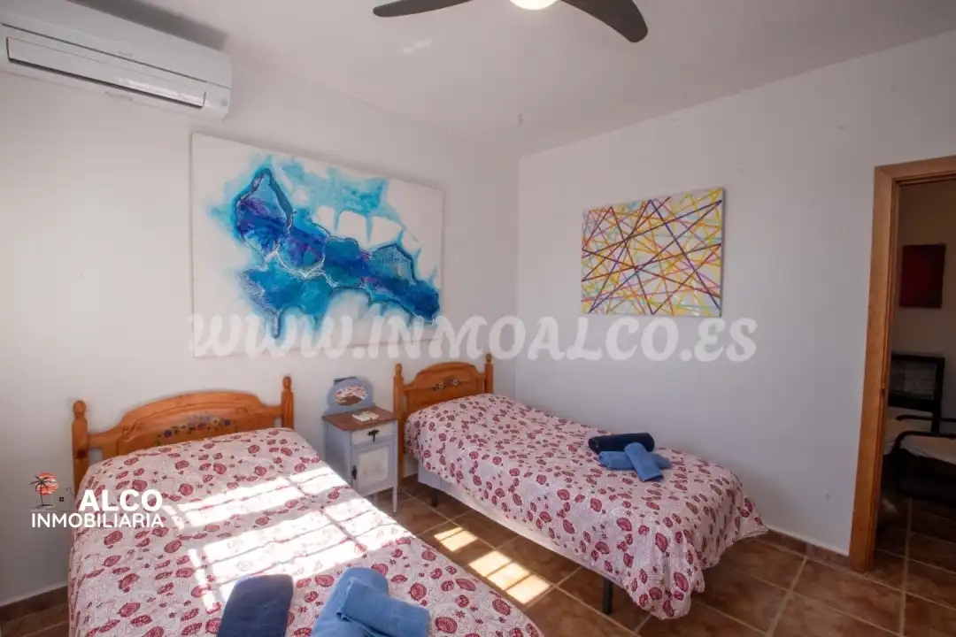 Bedroom of Houses for sale in Torrox  with Air Conditioner, Terrace and Swimming Pool