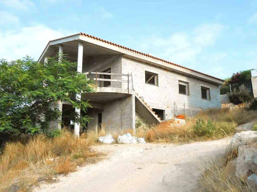 Außenansicht von Haus oder Chalet zum Verkauf in Alginet mit Terrasse