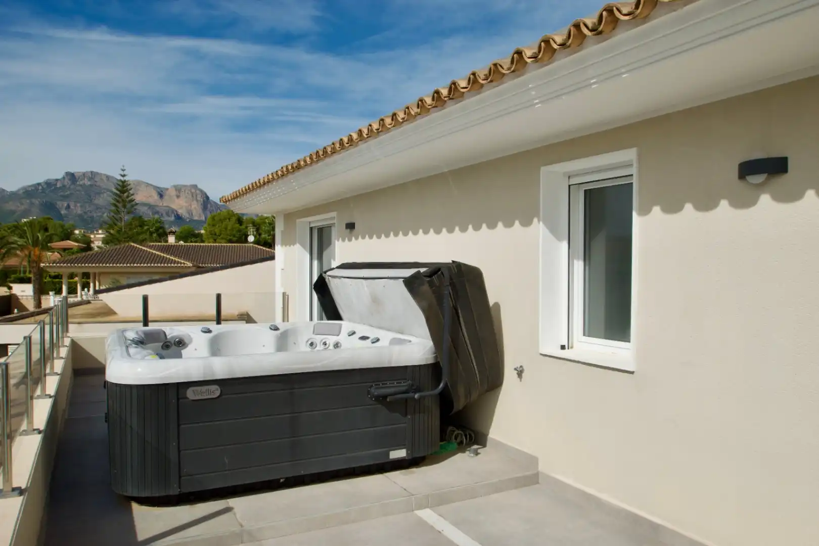 Terrassa de Casa o xalet en venda en L'Alfàs del Pi amb Aire condicionat, Calefacció i Jardí privat