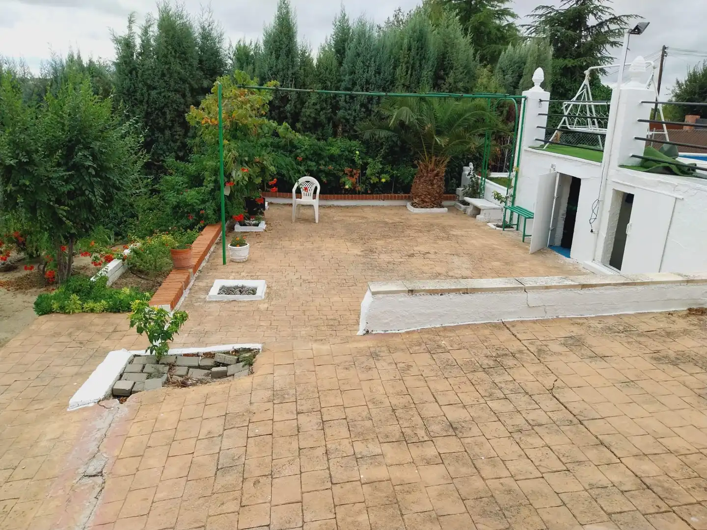Terraza de Casa o chalet en venta en Cedillo del Condado