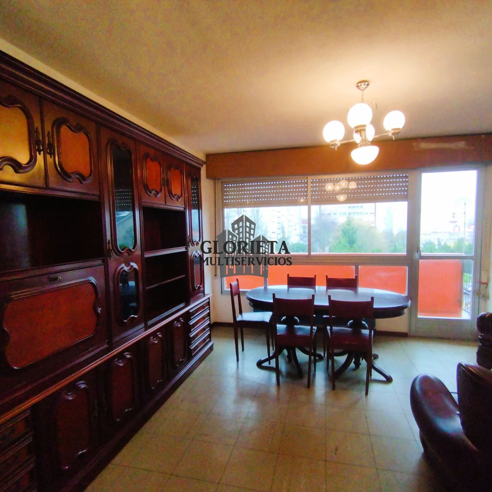 Dining room of Flat for sale in Vigo   with Heating, Terrace and Storage room