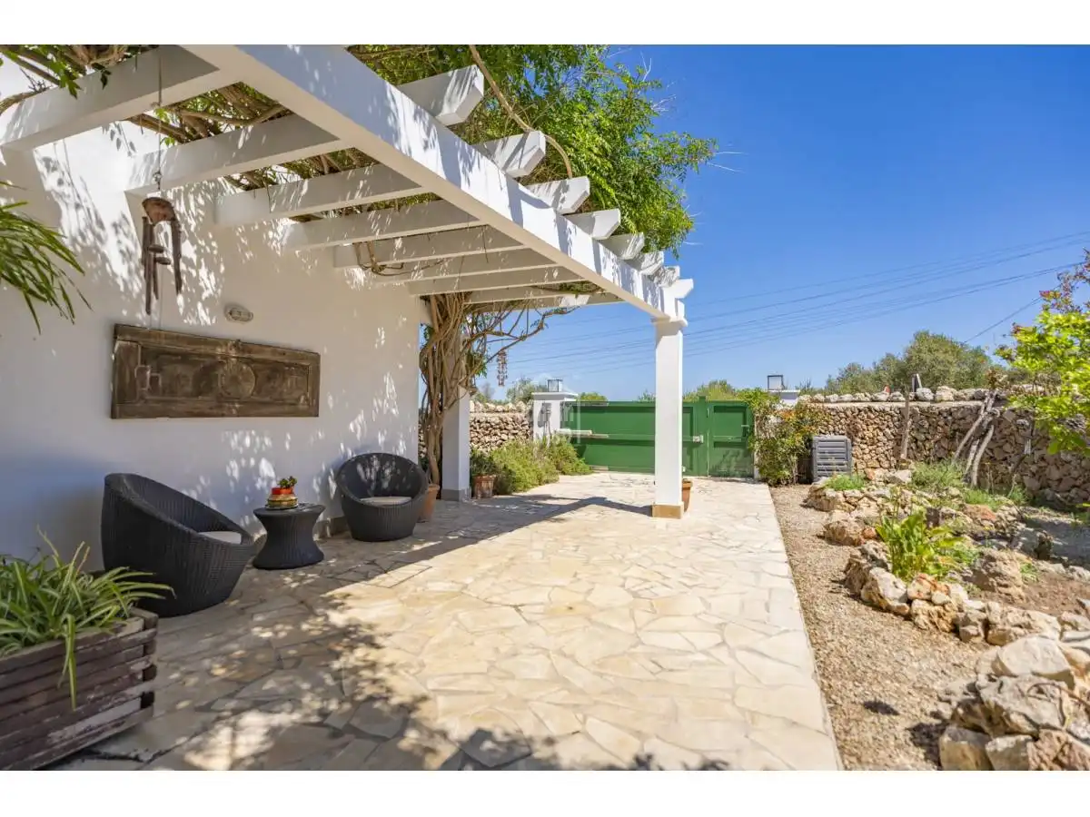 Terrassa de Casa o xalet en venda en Es Castell amb Calefacció, Jardí privat i Terrassa