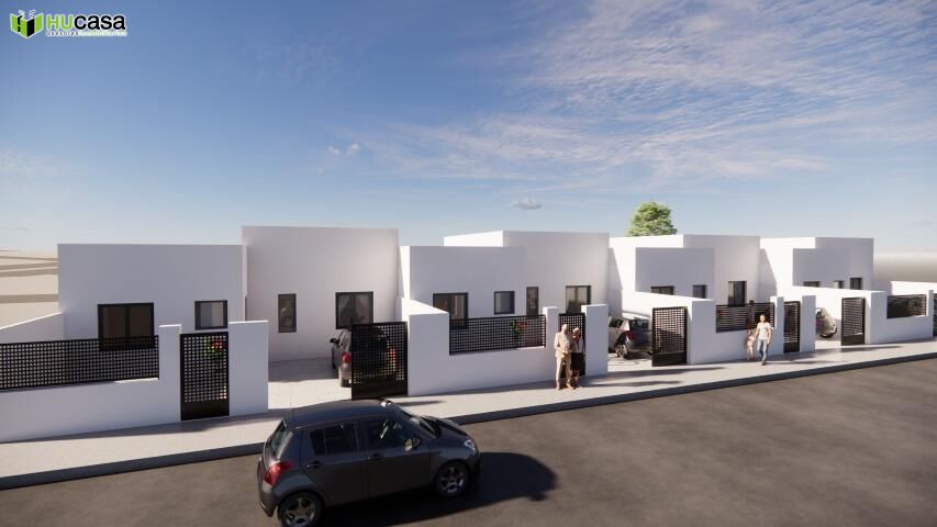 Exterior view of Single-family semi-detached for sale in Argés  with Air Conditioner, Heating and Private garden