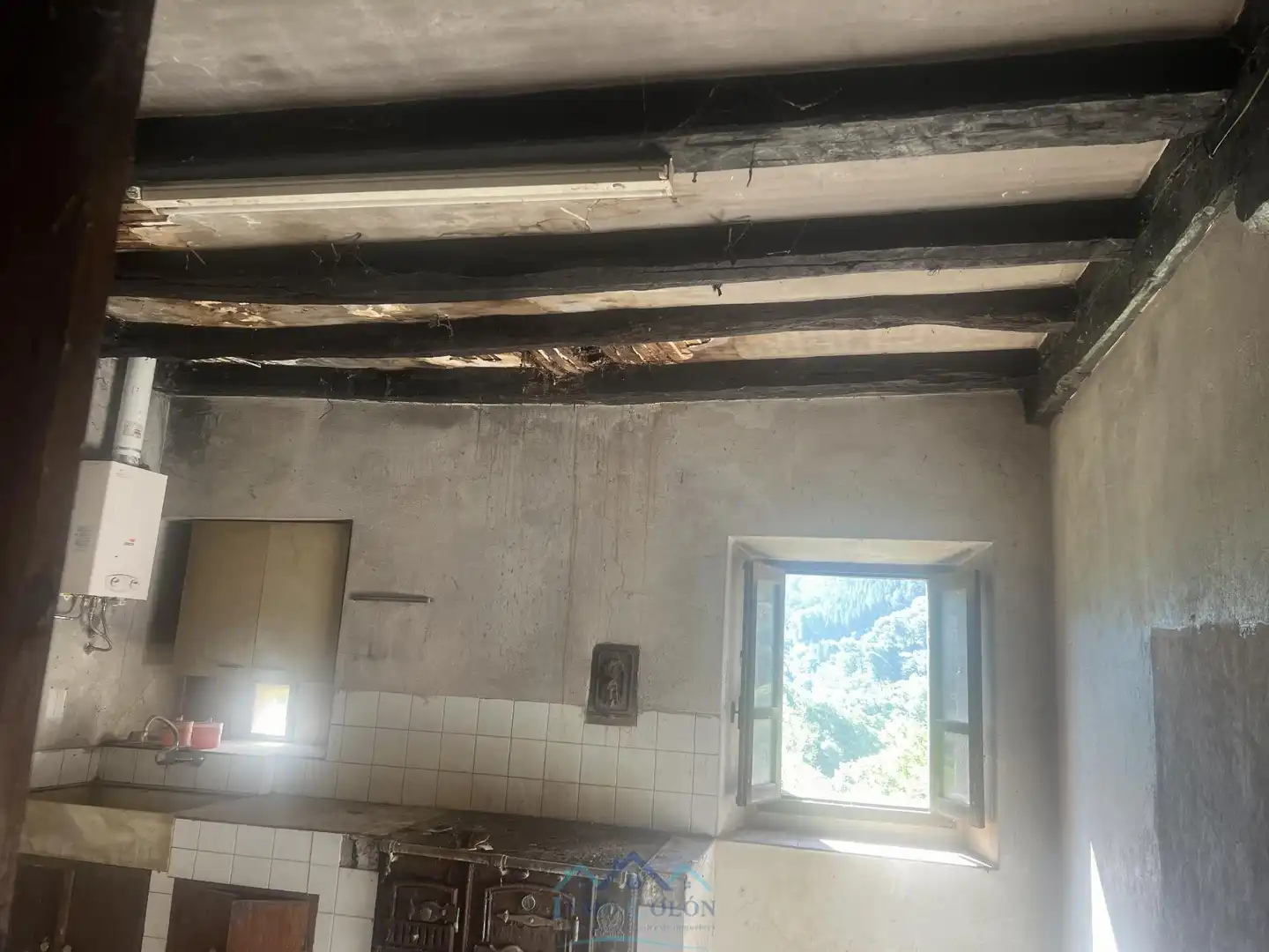 Cocina de Casa o chalet en venta en Etxalar con Trastero